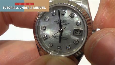 how to wind a rolex oyster perpetual|Rolex watch setting instructions.